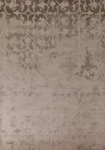 Distressed Look Abstract Area Rug 8x10