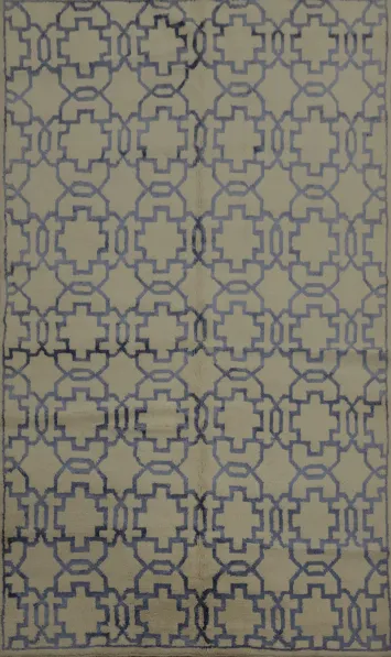 Lattice Moroccan Area Rug 5x8 for Sophisticated Interiors