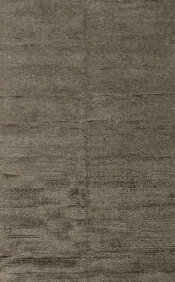 Subtle Gray Moroccan Area Rug 7x10 Understated Elegance for Any Space