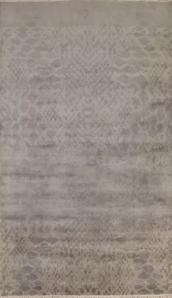 Distressed Look Gabbeh Oriental Area Rug 6x9