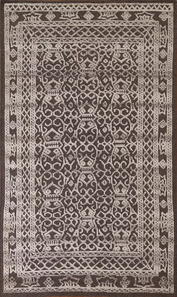 Geometric Moroccan Oriental Area Rug 5x8