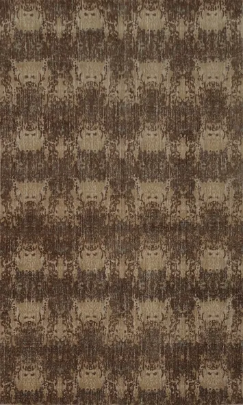 Classic Wool Abstract Area Rug 5x8 Perfect for Cozy Interiors