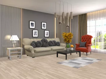 Checkered Gabbeh Wool Rug 2x5