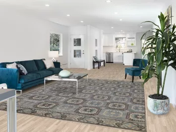 All-Over Savonnerie Geometric Area Rug 8x10