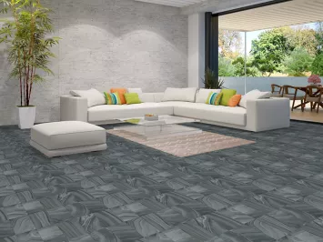 Chevron Moroccan Area Rug 5x8