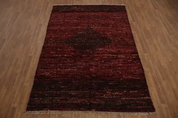 handmade Moroccan Wool Area Rug 6x9 Perfect for Cozy Spaces