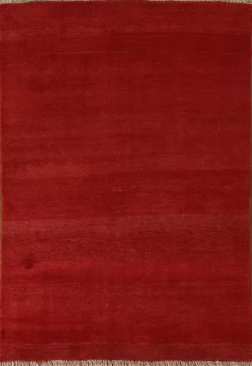 Contemporary Gabbeh Persian Area Rug 5x7