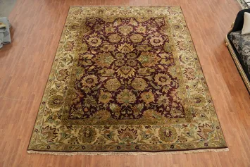 Vegetable Dye Agra Oriental Large Rug 12x15