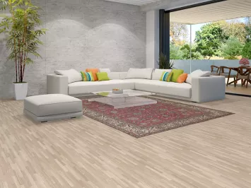 All-Over Floral Tabriz Persian Area Rug 8x11