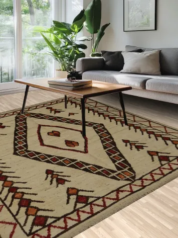 Vibrant Moroccan Area Rug 8x10 for a Dynamic Room Accent