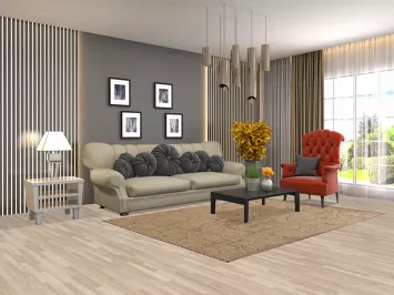 Wool Moroccan Berber Area Rug 5x8