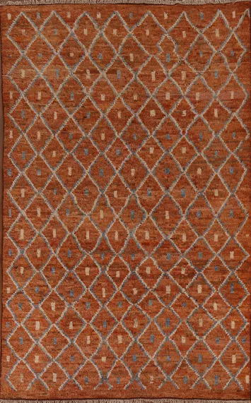 Trellis Moroccan Area Rug 7x10