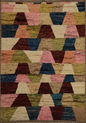 Artisanal Moroccan Area Rug 9x9 for Modern and Chic Interiors