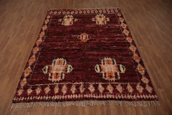 Geometric Moroccan Area Rug 7x10