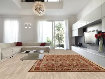 Geometric Kazak Handmade Area Rugs