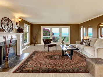 Hand-Tufted Wool Agra Large Area Rugs