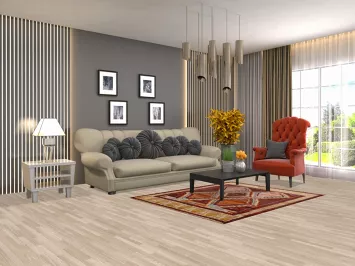 Geometric Moroccan Oriental Area Rug 4x6