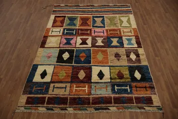 Colorful Harmony Moroccan Area Rug 7x10 for Vibrant Spaces