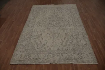 Neutral Palette Tabriz Persian Area Rug 7x10 for a Subtle Elegance