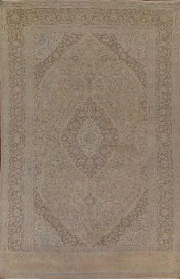 Traditional Kashan Persian Area Rug 10x13