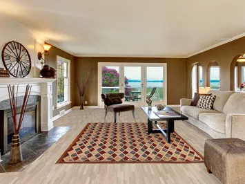 Trellis Moroccan Oriental Area Rug 7x10