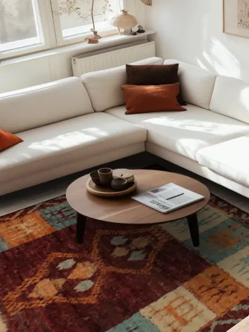 Tribal Moroccan Berber Area Rug 7x10