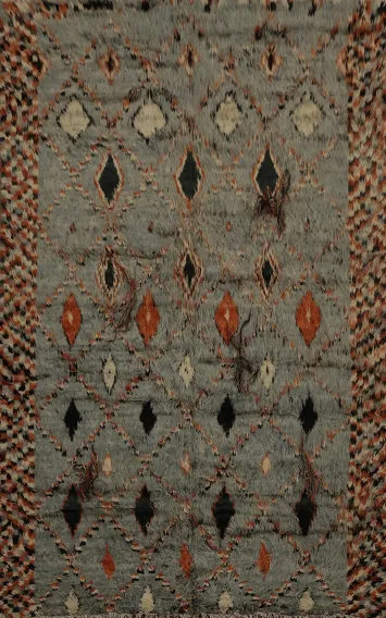 Geometric Moroccan Oriental Area Rug 7x9