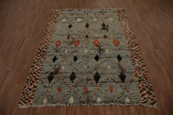 Geometric Moroccan Oriental Area Rug 7x9