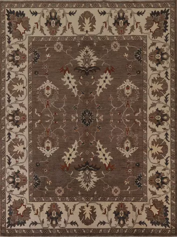 Vegetable Dye Oushak Oriental Area Rug 8x10