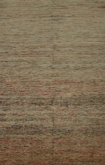 Warm Toned Gabbeh Kashkoli Area Rug 7x10 to Enhance Cozy Interiors