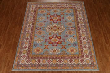 Geometric Kazak Handmade Area Rug 8x10