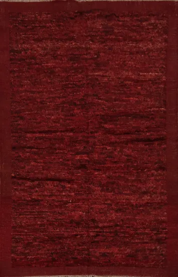 Timeless Red Moroccan Area Rug 6x8 to Enrich Your Home's Aesthetic