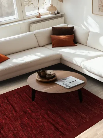 Timeless Red Moroccan Area Rug 6x8 to Enrich Your Home's Aesthetic