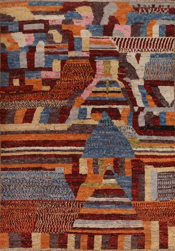 Moroccan Geometric Area Rug 8x10