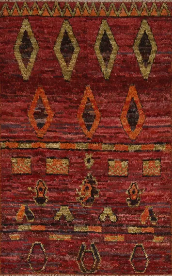 Geometric Moroccan Oriental Area Rug 5x8