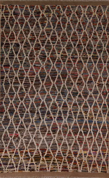Trellis Moroccan Oriental Area Rug 6x10