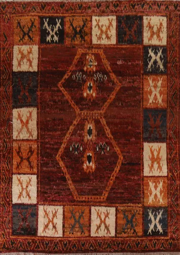 Tribal Wool Moroccan Berber Area Rug 9x12