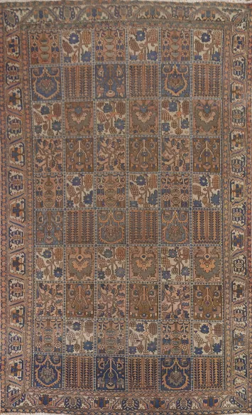 Garden Design Bakhtiari Persian Area Rug 7x10