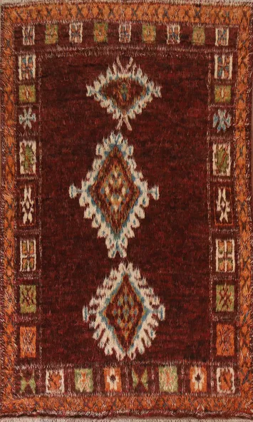 Tribal Moroccan Berber Wool Area Rug 6x10
