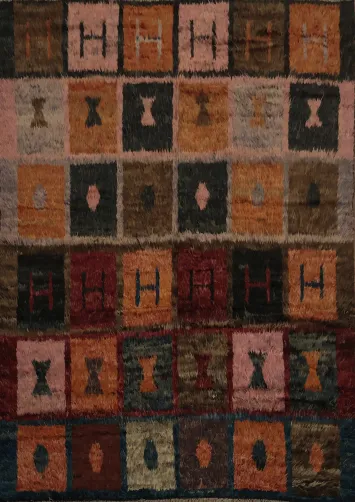 Add Warmth with a Geometric Moroccan Berber Wool Area Rug 8x10