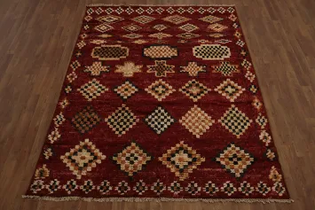 Geometric Moroccan Oriental Area Rug 6x8