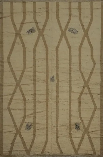 Handmade Moroccan Large Area Rug 10x14