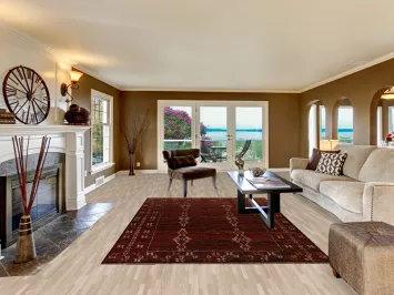 Tribal Moroccan Berber Area Rug 6x10