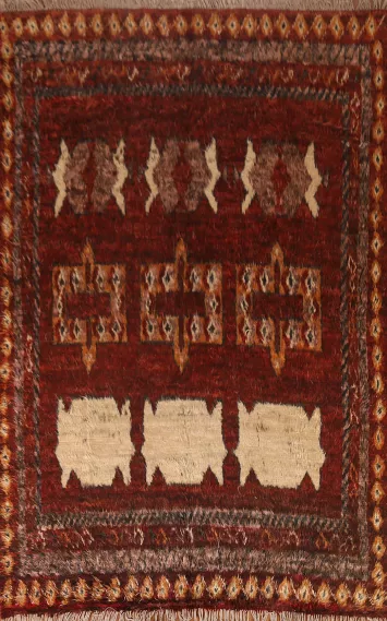 Tribal Moroccan Berber Wool Area Rug 6x9