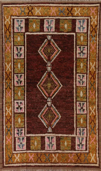 Tribal Moroccan Oriental Area Rug 7x10