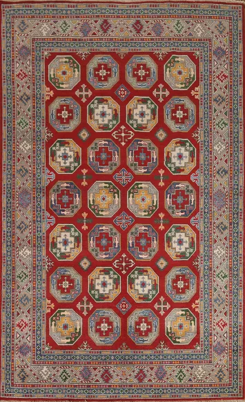 Elephant Foot Kazak Oriental Area Rug 7x10