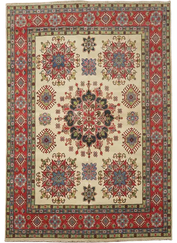 Luxurious Area Rug Featuring Exquisite Medallion Design 8x10