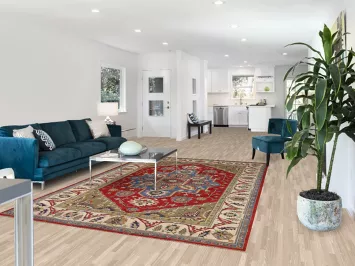 Geometric Kazak Oriental Area Rug 7x10