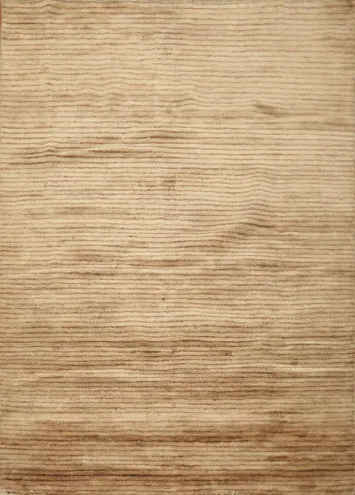 Striped Gabbeh Kashkoli Wool Area Rug 4x6