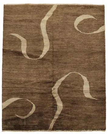 Bown Gabbeh Kashkoli Modern Area Rug 5x6